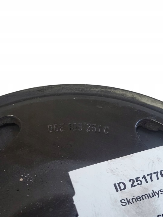KOLO POULIE ARBRE VILEBREQUIN AUDI A6 S6 C7 4G 06E105251C