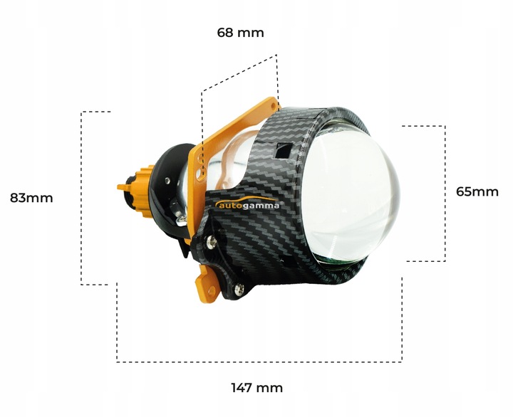 LENTES PROJEKTORY BILED 3.0 GRANT PREMIUM CARBÓN RENOVACIÓN FAROS 