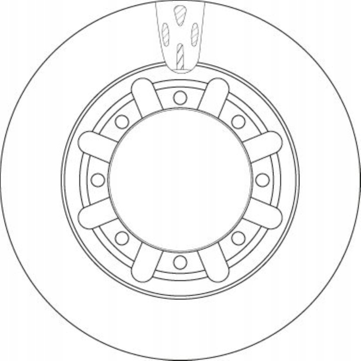 DISQUES FREIN ARRIÈRE TRW DF6335S