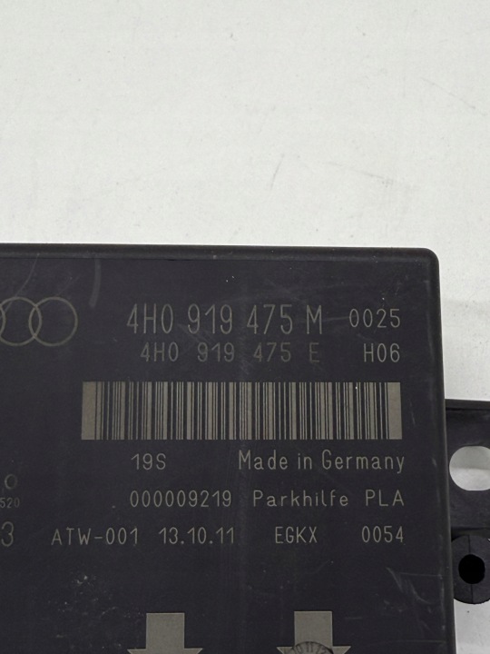 AUDI A7 A6 C7 MODULE CONTRÔLEUR CAPTEURS STATIONNEMENT PDC FONCTIONNEL