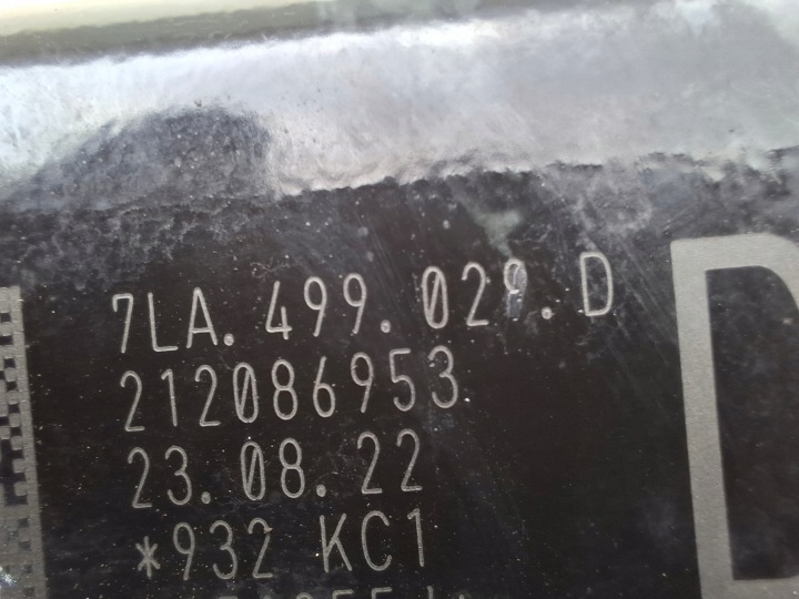 T6.1 T6 LIFT CHÂSSIS CHÂSSIS AVANT 7LA499029 7LA499029D