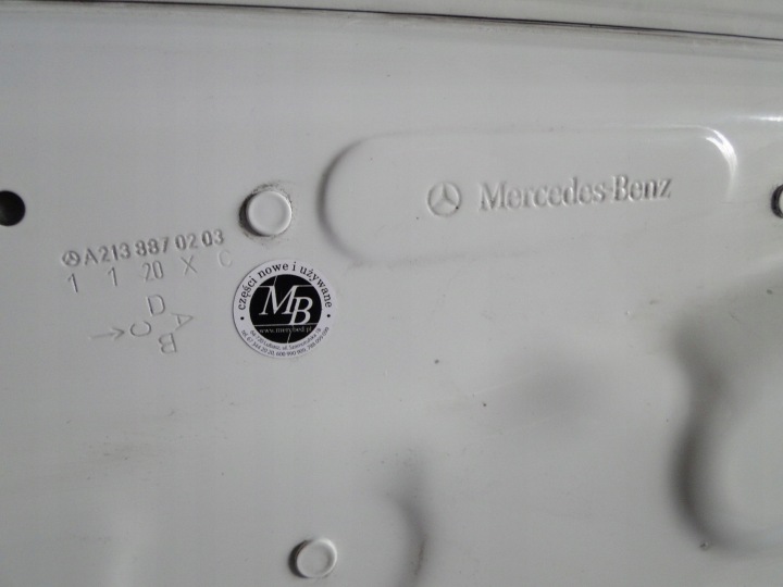 MERCEDES E 213 W213 CAPOT COUVERCLE MOTEUR