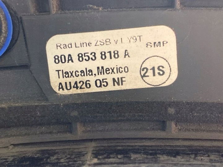 AUDI Q5 80A LIFT MOULURE GARDE-BOUE DROITE ARRIÈRE ARRIÈRE 80A853818