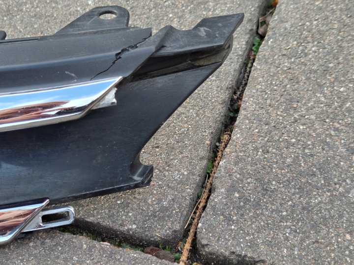 C4 GRAND PICASSO II AVANT LIFT CALANDRE PARE-CHOCS AVANT CHROME 13-2016