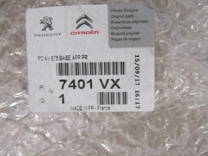 CITROEN DS4 2011-2015 PARE-CHOCS AVANT NEUF ORIGINAL