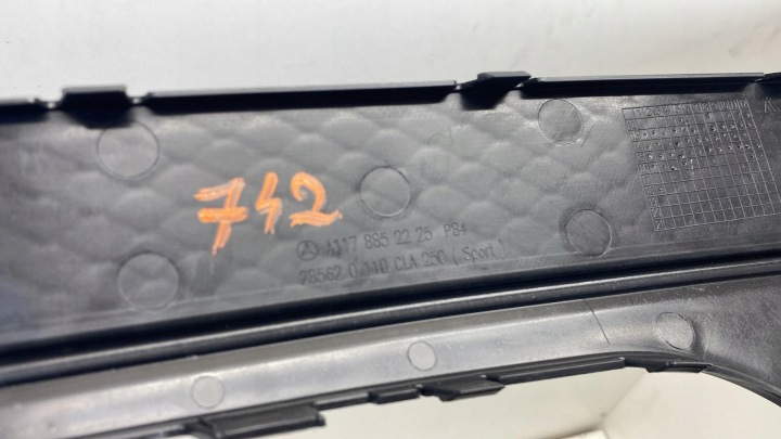 MERCEDES CLA W117 SPOILER MOULURE PARE-CHOCS ARRIÈRE KIT MOULURES A1178852225