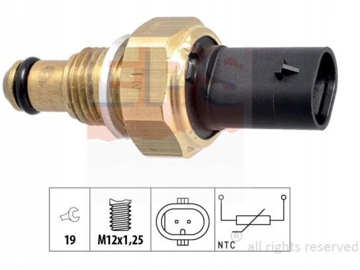 SENSOR TEMPERATURA COMBUSTIBLE SPRINTER 3,5T 2.1 5T 2.1 3T 2.1 4,6T 2.1 4T 2.1 