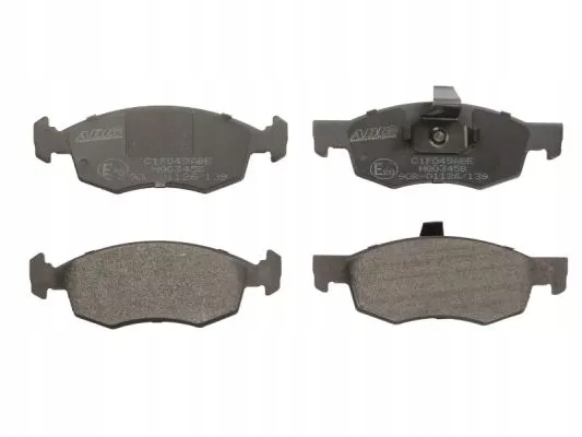 KLOCEK DE FRENADO KIT PARTE DELANTERA FIAT BRAVO II, DOBLO, 