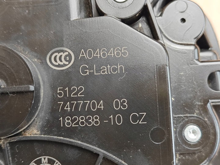 ORIGINE SERRURE DOCIAG PORTES DROIT ARRIÈRE SOFT CLOSE BMW G30 7477704 5A36ED4 24KM