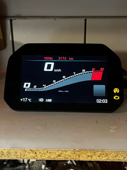 BMW R 1250 GS 2022R K50 COMPTEUR TABLET