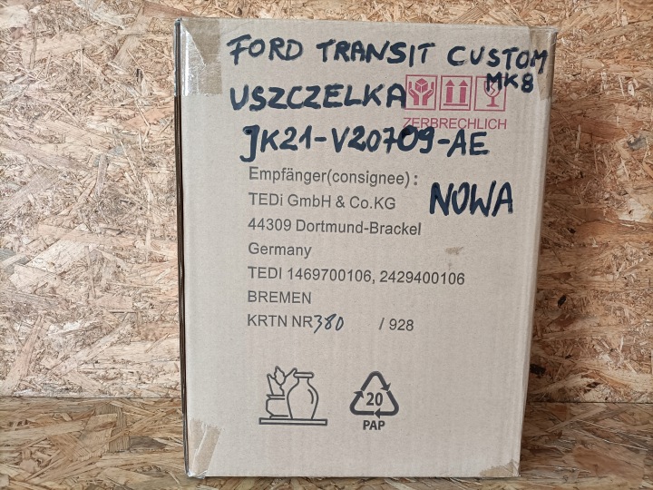 FORD TRANSIT CUSTOM MK8 JOINT D'ÉTANCHÉITÉ PORTES GAUCHE AVANT JK21-V20709-AE