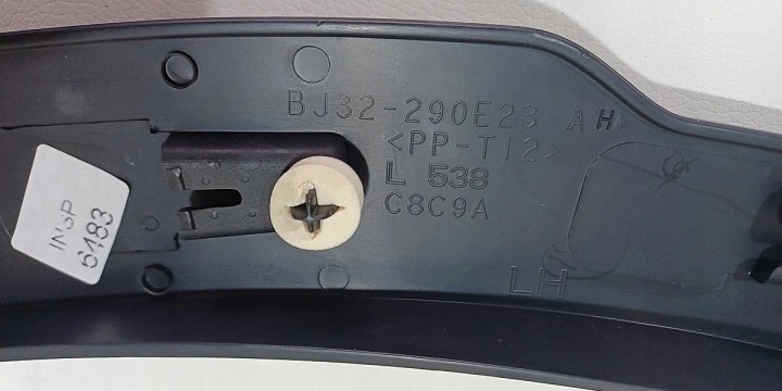MOULURE GARDE-BOUE ARRIÈRE GAUCHE RANGE ROVER EVOQUE L538 BJ32-290E23-AE