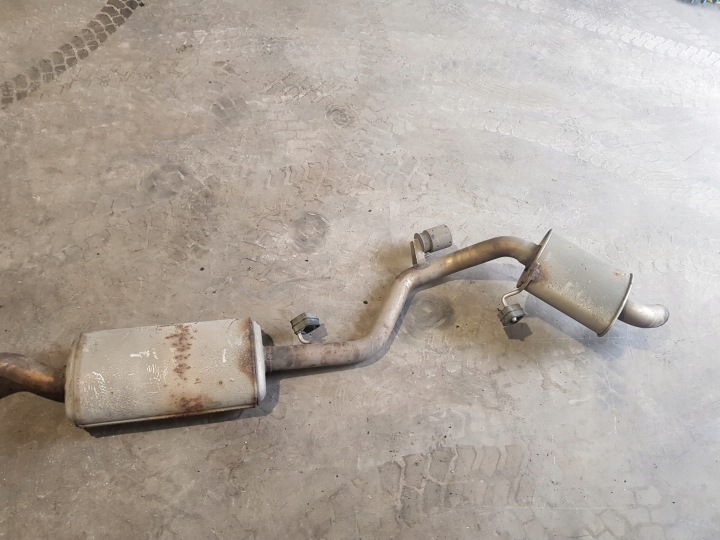SYSTÈME ÉCHAPPEMENT SILENCIEUX BMW E87 2.0D EUROPE 7791919