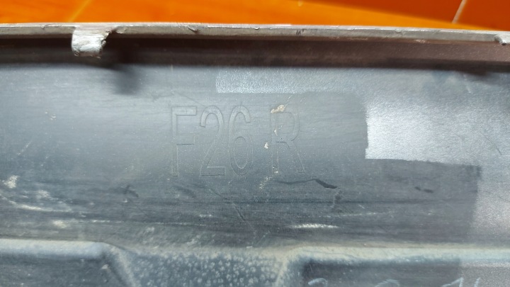 SPOILER DOUBLURE PARE-CHOCS ARRIÈRE ARRIÈRE BMW X4 F26