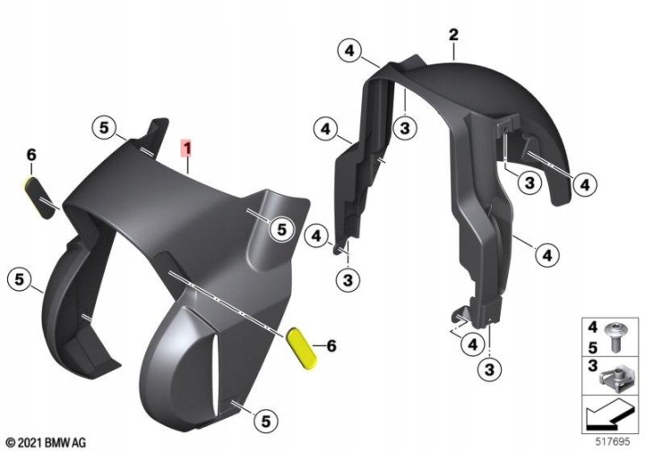 AILE AVANT PROTECTION K07 BMW CE 04 46619445304