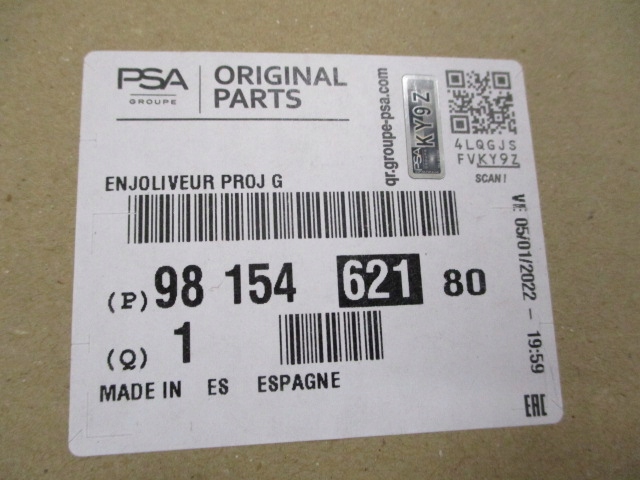 CITROEN C3 AIRCROSS CHÂSSIS GAUCHE CHROME LEDU 9815462180 NEUF