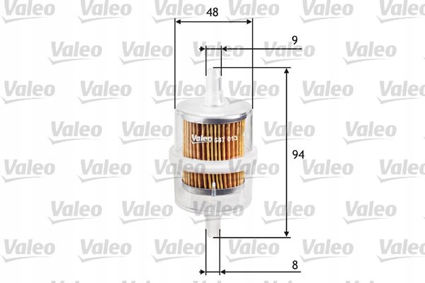 VALEO 587013 FILTRE CARBURANT photo 2 - milautoparts-fr.ukrlive.com