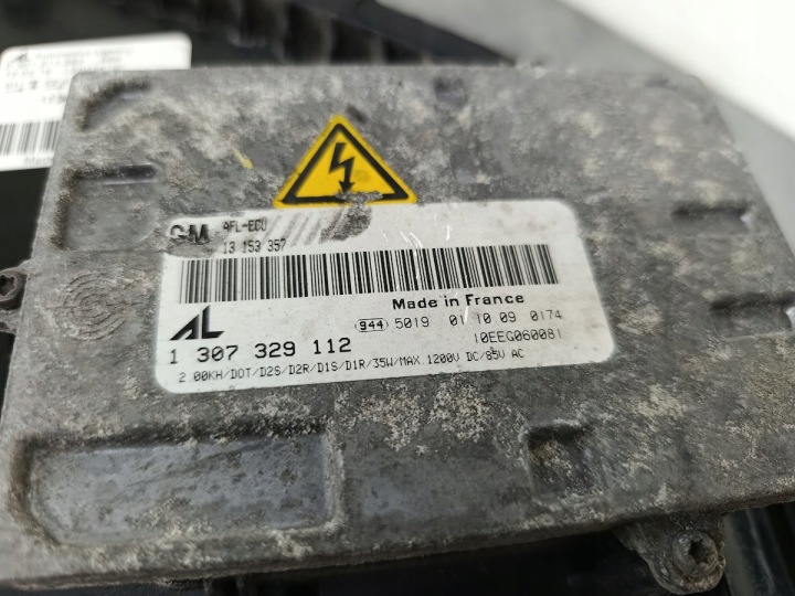 PHARE AVANT GAUCHE BIXENON OPEL ZAFIRA B 0301214283 13153357 1307329112