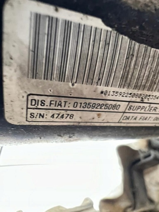 CRÉMAILLÈRE DE DIRECTION SERVOTRONIC FIAT DUCATO III BOXER 01359225080 CAPTEUR