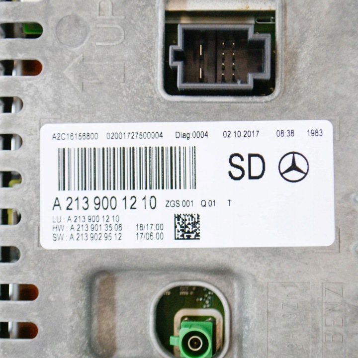MERCEDES-BENZ E W213 2017 MONITEUR MONITEUR ÉCRAN