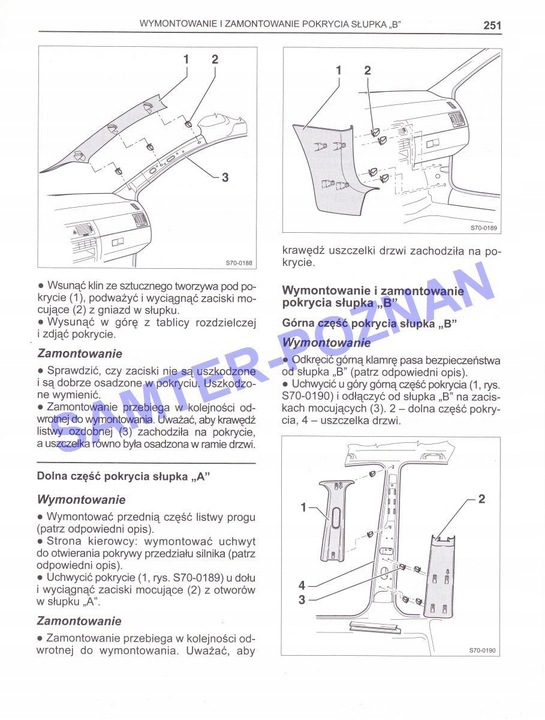 VW Sharan Ford Galaxy Seat Alhambra (1995-2006) poradnik Sam naprawiam 24h