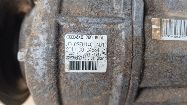 COMPRESOR COMPRESOR DE ACONDICIONADOR AUDI A4 B8 A5 8T 8K0260805L 2.0 TDI 