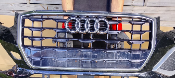 PARE-CHOCS AVANT AVANT AUDI Q2 81A LIFT 20-24ROK 81A807110B 81A807437A ORIGINE