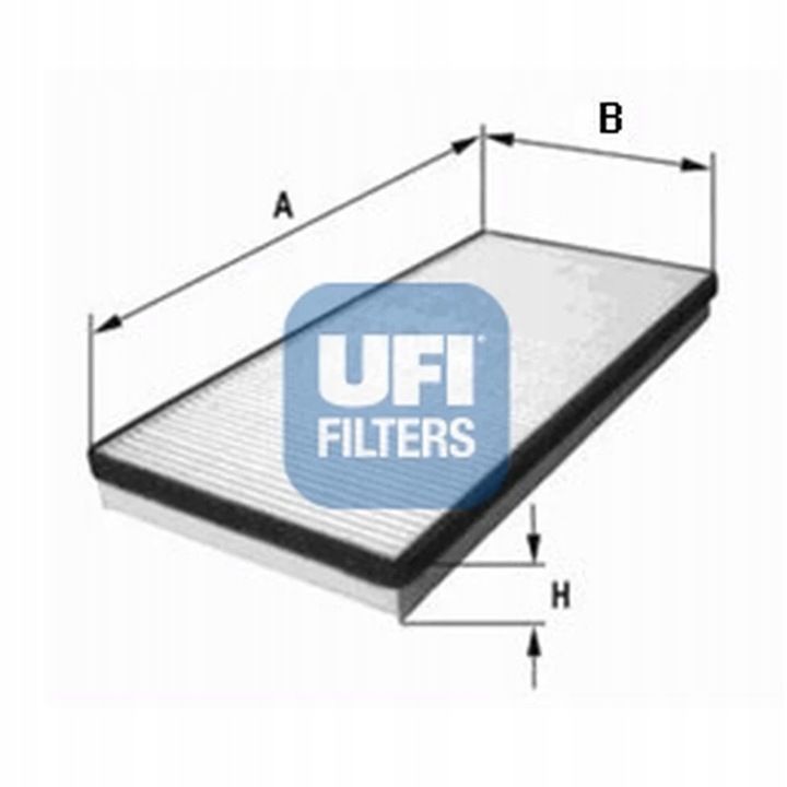 FILTR, VENTILACIÓN PRZESTRZENI PASAZERSKIEJ UFI 53.065.00 