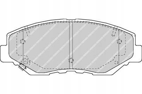 ZAPATAS DE FRENADO HONDA PARTE DELANTERA CR-V 02- FERODO 