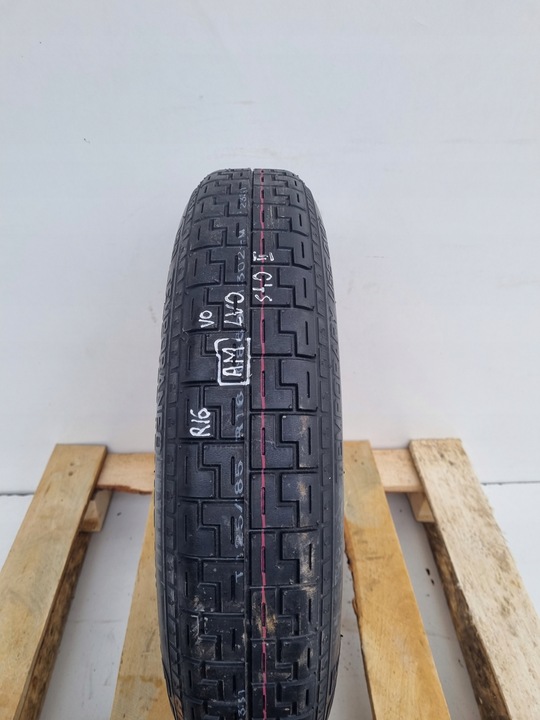 VOLVO S40 II V50 C30 RUEDA RUEDA DE RECAMBIO RUEDA DE RECAMBIO 125/85 R16 30683913 2160823 