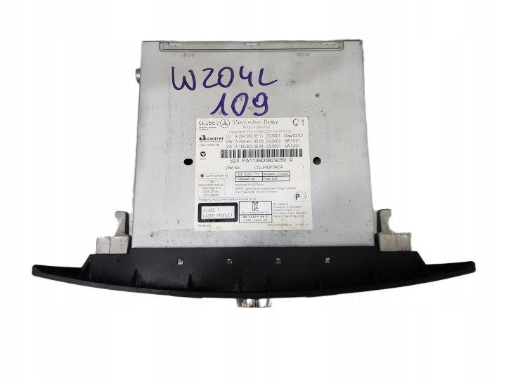MERCEDES C CLASSE W204 LIFT RADIO NAVIGATION A2049003211