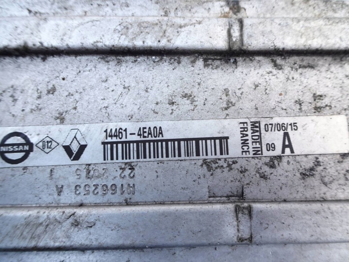 ÉCHANGEUR AIR-AIR NISSAN QASHQAI J11 1.5 DCI 144614EA0A