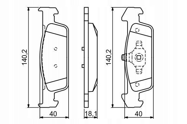 ZAPATAS DE FRENAPARA PARTE DELANTERA PARA RENAULT LOGAN/STEPWAY II 