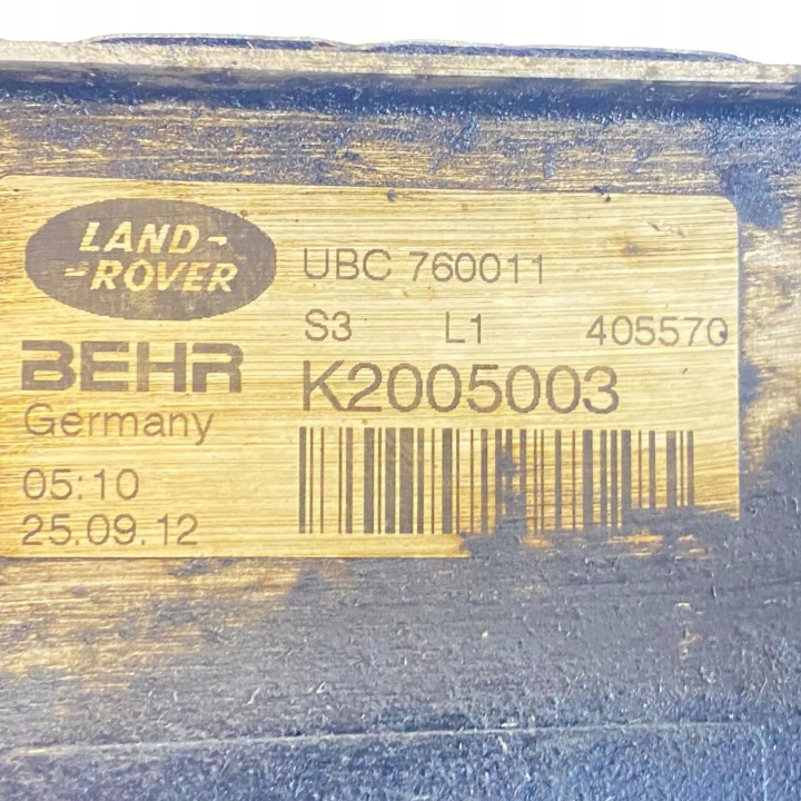 2005 LAND ROVER RANGE ROVER L322 SUPPORT FILTRE HUILES K2005003