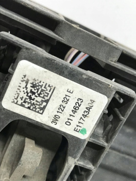 SKODA SUPERB B8 (3V) 2017 ADMISSION CANAL AIR ÉCHANGEUR D'AIR DE SURALIMENTATION 5Q0971277