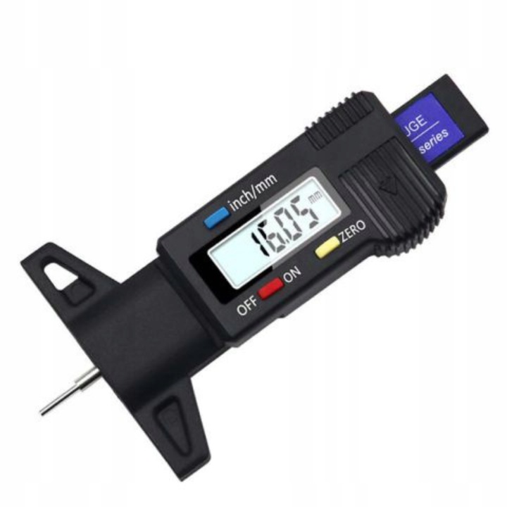 MESURE GLEBOKOSCI BIEZNIKA PNEUS NUMÉRIQUE LCD 0-25MM PRÉCIS SUWMIAKA