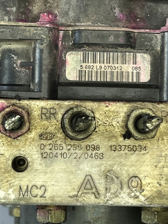 POMPE ABS OPEL MERIVA B 0265238098 0265951794 REGAL 1002