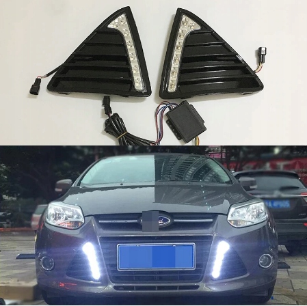 LUZ PARA CONDUCTOR DE DÍA DIODO LUMINOSO LED FORD FOCUS 3 MK3 