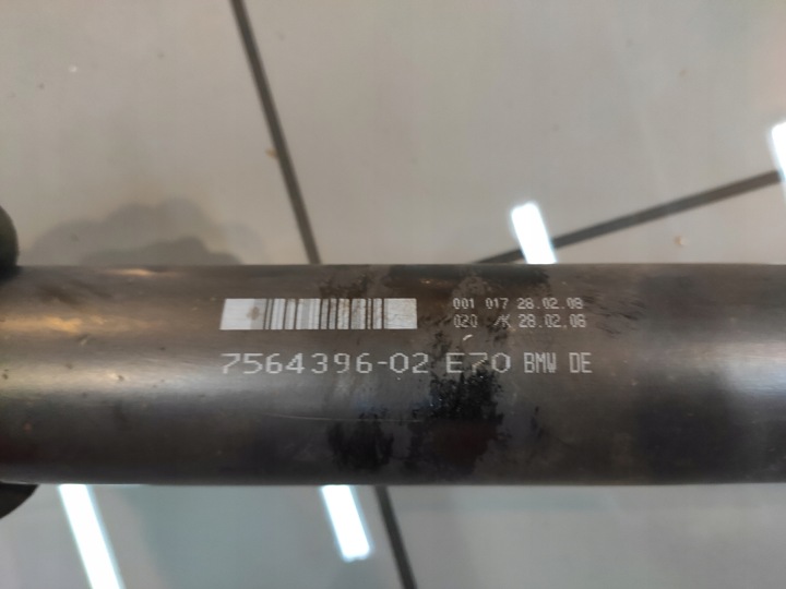 BMW X5 E70 3.0D ARBRE DE TRANSMISSION BON ÉTAT SANS LUZOW ORIGINAL