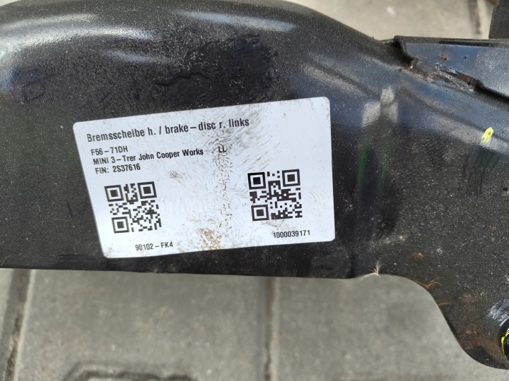 MINI F56 POUTRE SUSPENSIONS ARRIÈRE 6851559