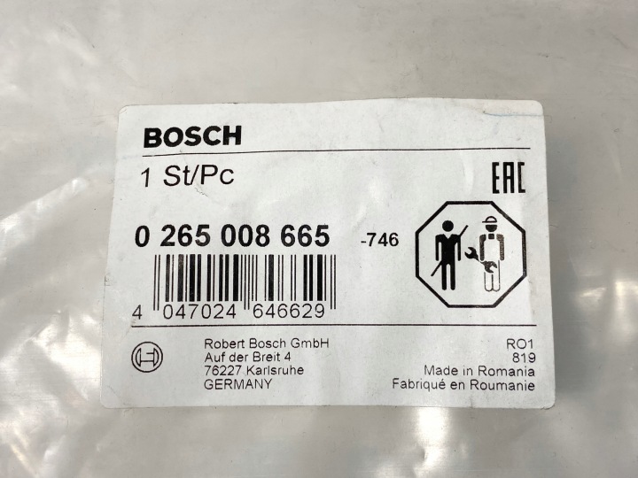 BOSCH CAPTEUR ABS 0265008665