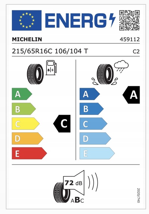 Michelin Agilis 51 215/65/16C R16C Opel Vivaro