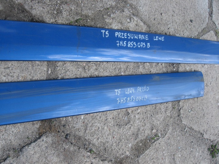 BAGUETTES DÉCORATIF VW T5 DROITE GAUCHE AVANT ARRIÈRE
