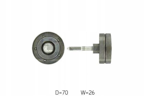 SKF VKM 31098 GALET ZWROTNA COURROIE MULTIFONCTIONNEL
