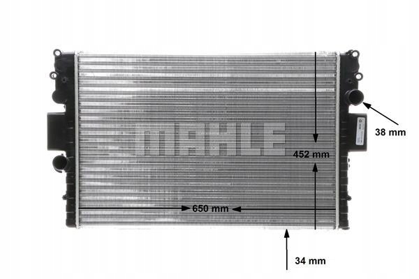 MAHLE CR 1551 000S RADIATEUR SYSTÈME REFROIDISSEMENT MOTEUR