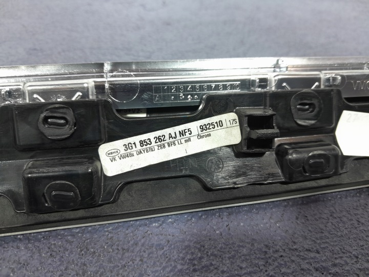 VW PASSAT B8 MOULURE DÉCOR TABLEAU DE BORD INSTRUMENTATION 3G1853262AJ 3G1853261H