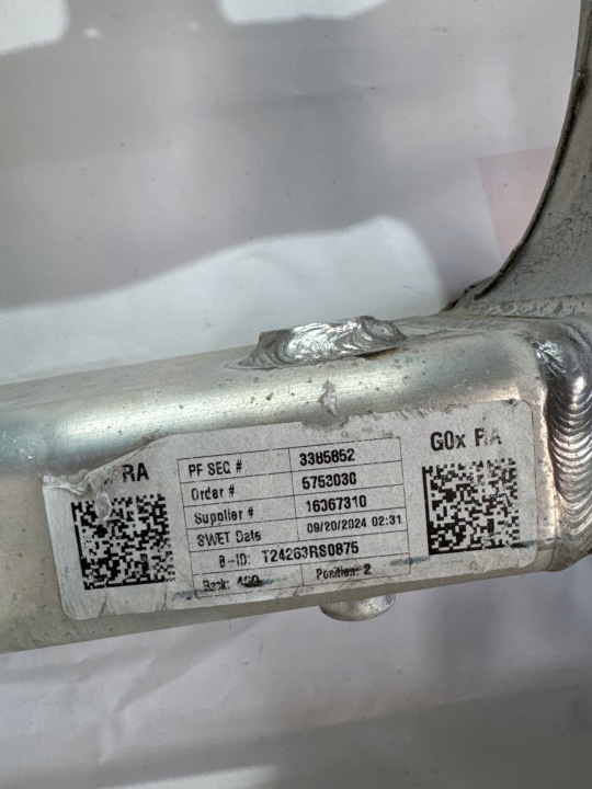 POUTRE CHÂSSIS CHÂSSIS ARRIÈRE 8848905 BMW X5 G05 24R ORIGINAL BMW X5 G05 50E X-DRIV