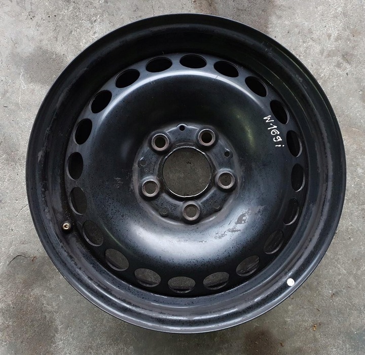 LLANTA DE ACERO 15 5X112 6J ET44 MERCEDES W169 W245 