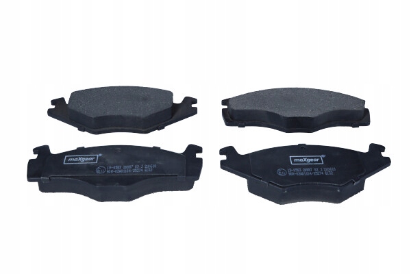 MAXGEAR ZAPATAS HAM. VW P. GOLF/JETTA/PASSAT 83-92 NIESYMENTRYCZNE GR. 19MM 