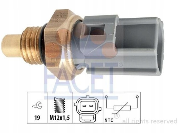 SENSOR TEMPERATURE FUEL TOYOTA HILUX VII 2.5 3.0 DYNA 2.5 VERSO 2.0 2.2 photo 2 - milautoparts-fr.ukrlive.com